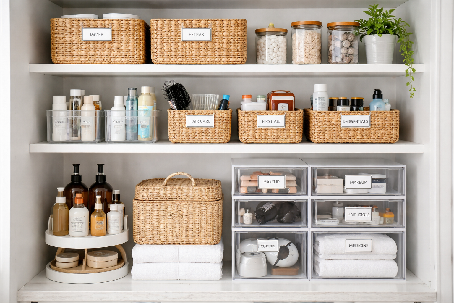 Banyo depolama çözümleri