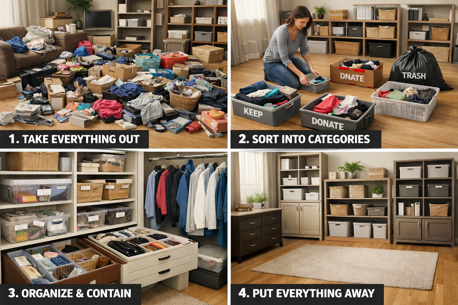 Organizasyon yöntemi görseli