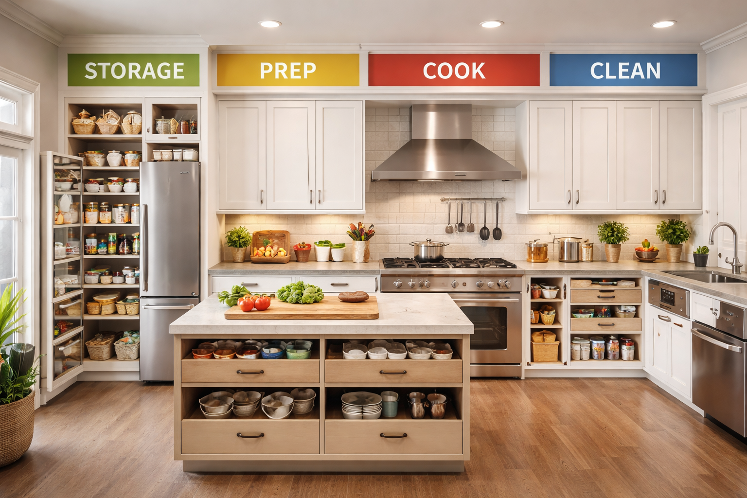 Mutfak zonlama sistemi