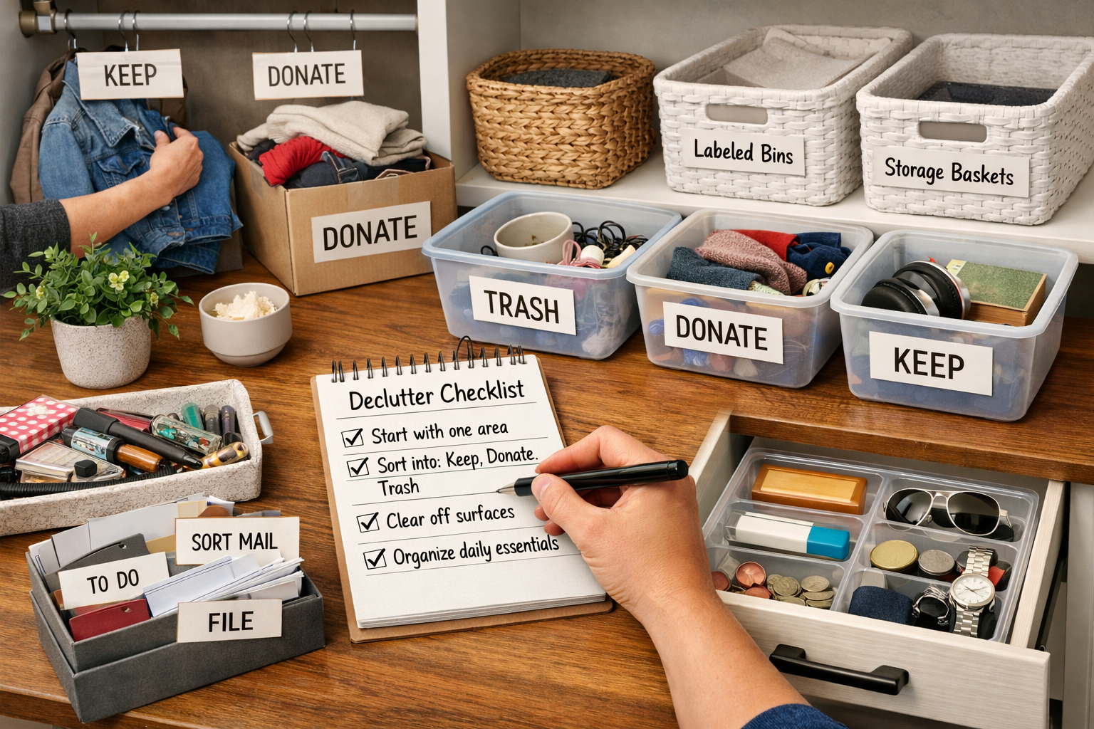 Başlangıç adımları görseli