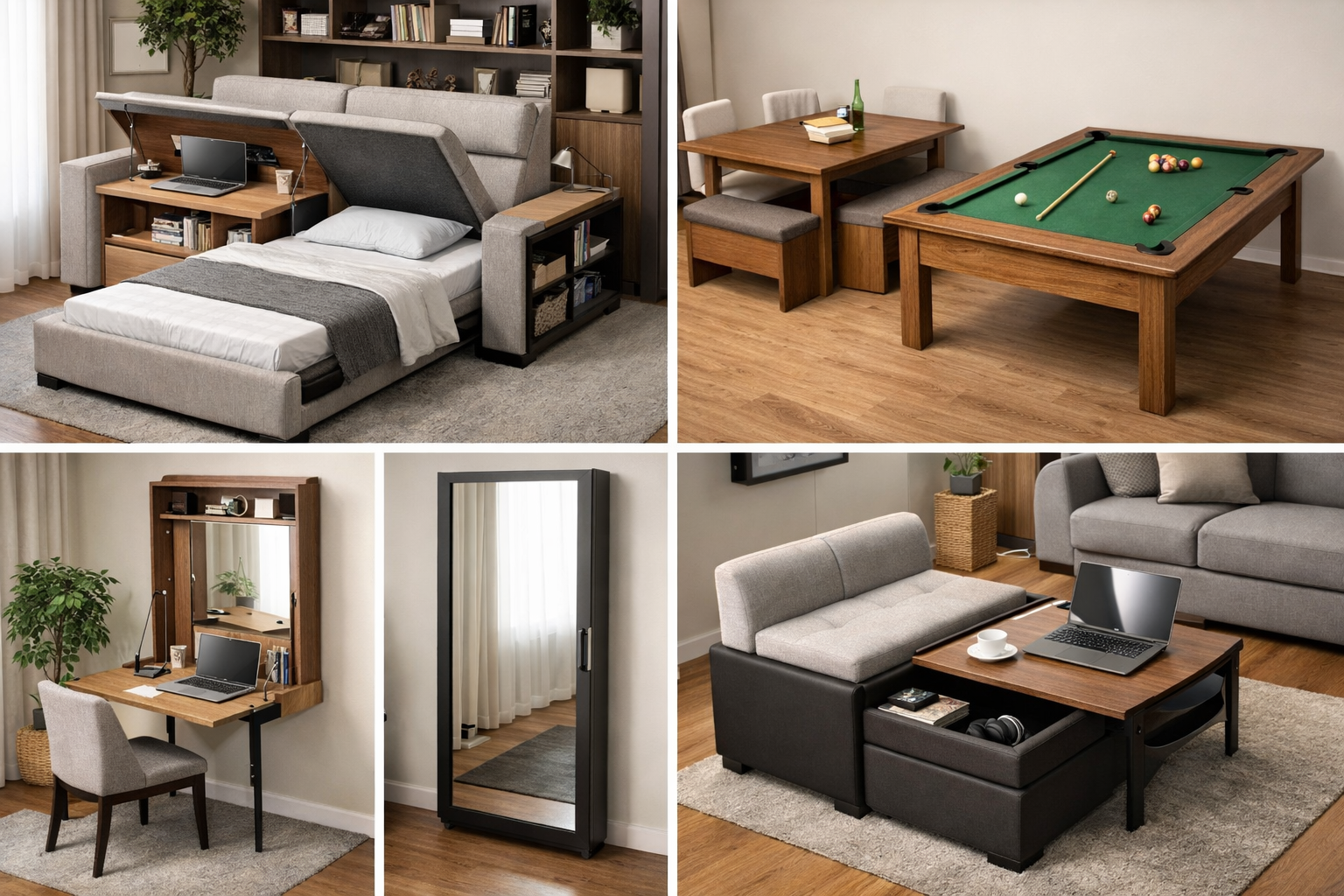 Çok amaçlı mobilya örnekleri